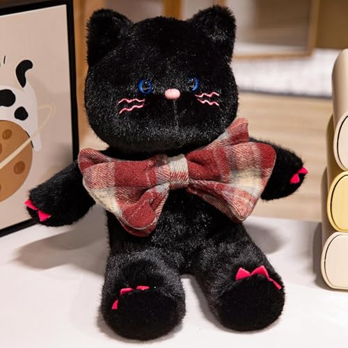 猫のぬいぐるみ枕、猫のぬいぐるみ, 猫のぬいぐるみ漫画のぬいぐるみ猫人形おもちゃ, ソファ、ゲームルーム、子供部屋、リビングルーム、寝室用の多目的クッションおもちゃ。 [3]