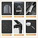 Sauna Box, Portable Sauna for Home, Steam Sauna Tent Portable Design for Relaxation and Detoxification, 9 Levels, Black, 35.4