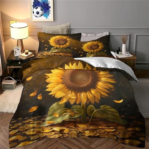 Housse de couette Cupcakes Fraises parure de lit microfibre résistante 3D