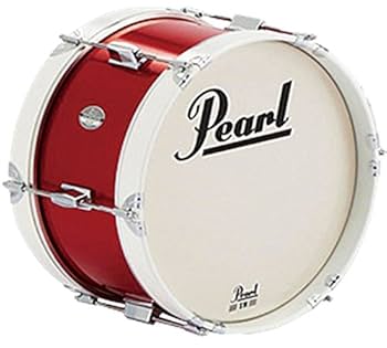 Amazon | Pearl パール バスドラム MJ-214B No.23 レッド | バス
