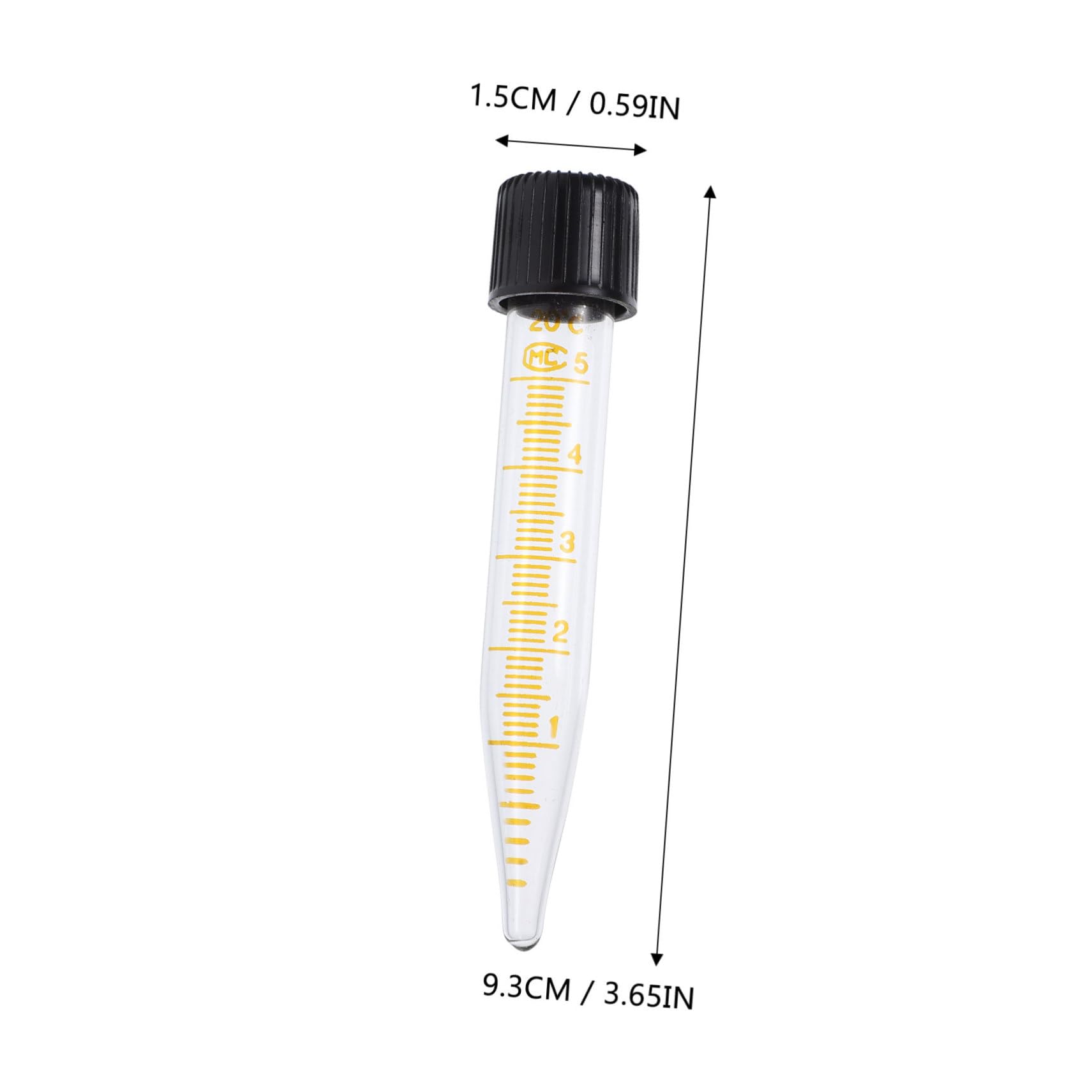 LIFKOME 5ml Glas Zentrifugenröhrchen Mit Sicherem Verschluss Durchsichtige Probenflaschen 10 Stück Mikrozentrifugenröhrchen Für Laborproben Und Lagerung