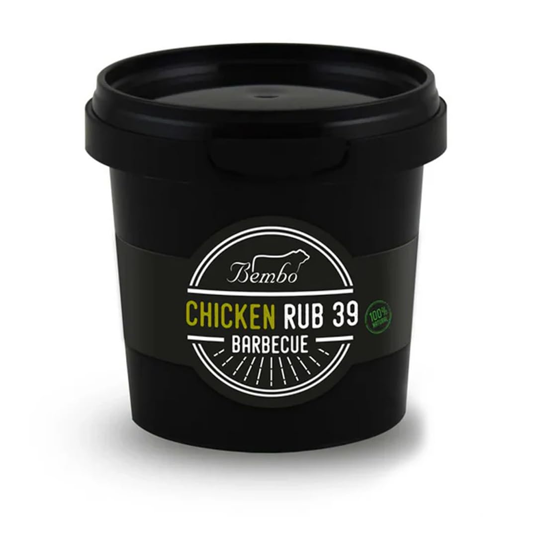 BBQ Chicken Rub Bembo – Mezcla de Especias para Pollo y Pavo – Marinada Seca Barbacoa – Made in Italy – 500 g