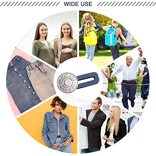 Chanurae 10 Pezzi Estensioni per Girovita Bottoni