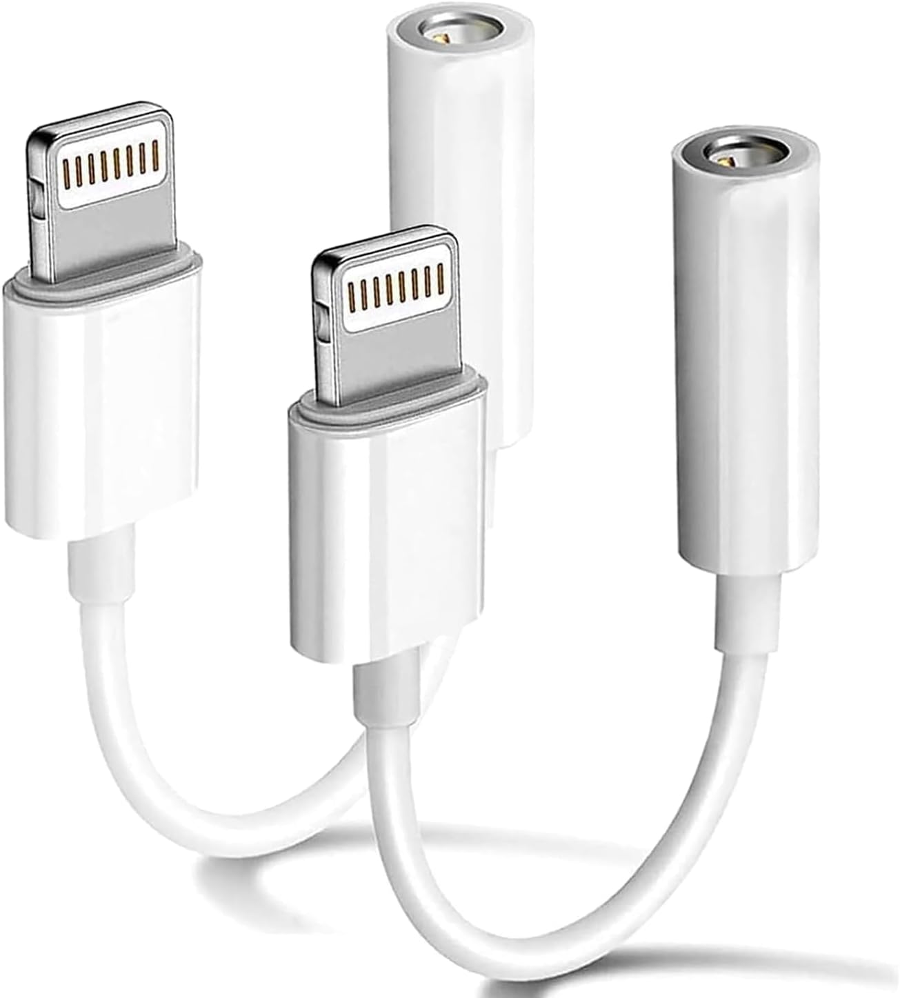 Lot De 2 Adaptateurs Lightning Vers USB 3.0 OTG Pour IPhone - Transfert De Données, Clavier, Lecteur Carte Et Plus