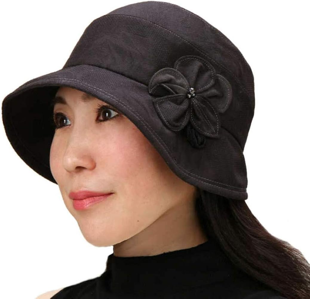 女性系　ハット A.M.S. ハット 帽子 クラッシャーハット クロシェハット