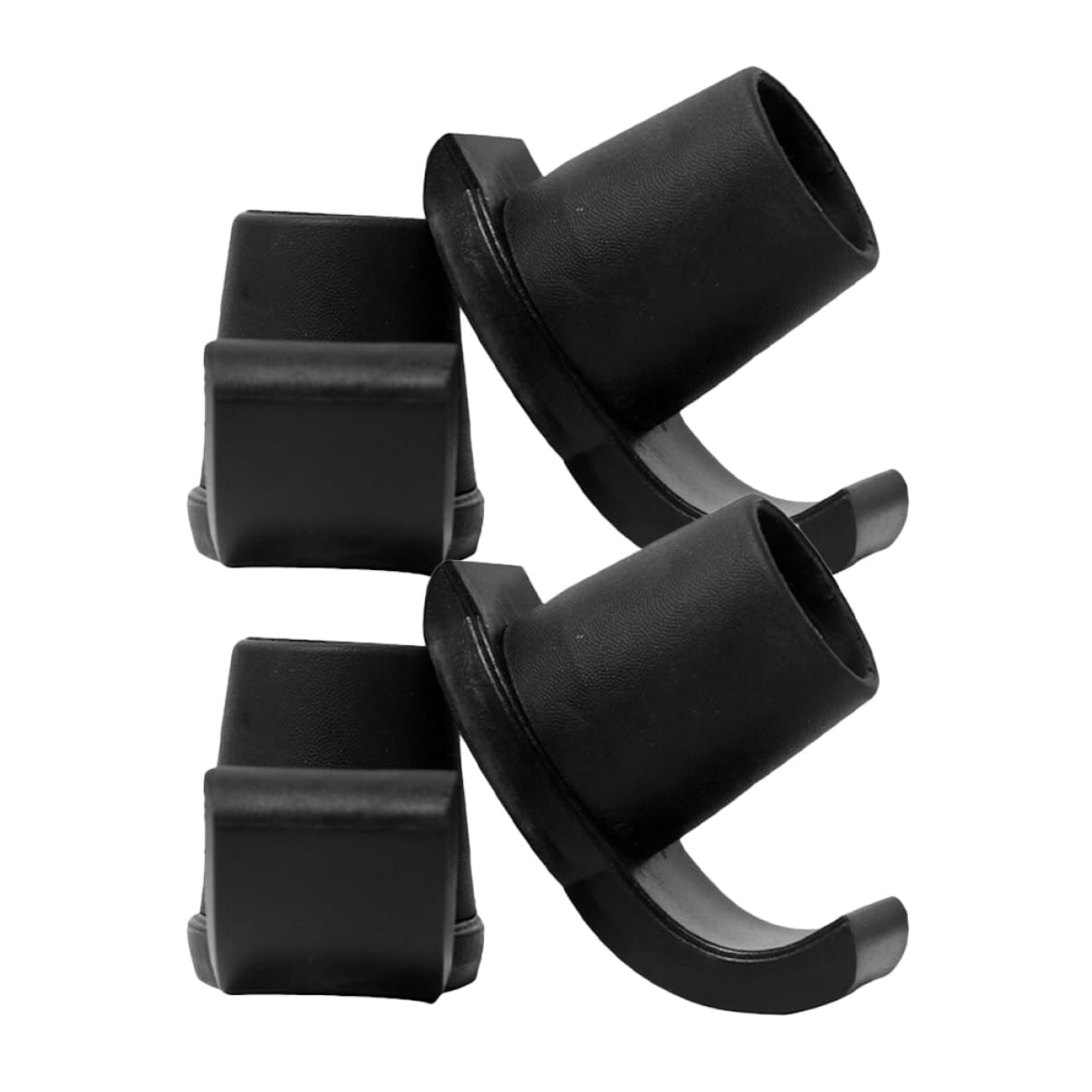 ifundom 5 Set Sliders Antiscivolo Per Walker Skis Per Maggiore Stabilità E Comfort Accessori Per Anziani Design E Resistente Compatibili Con Walker Standard 4 Pezzi * 5