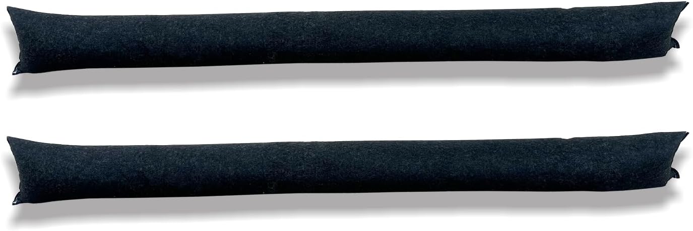 Windyun 8-Pack Sandless Flood Barriers – 10ft X 6.5", Water-Activated, Reusable For Doors & Garages