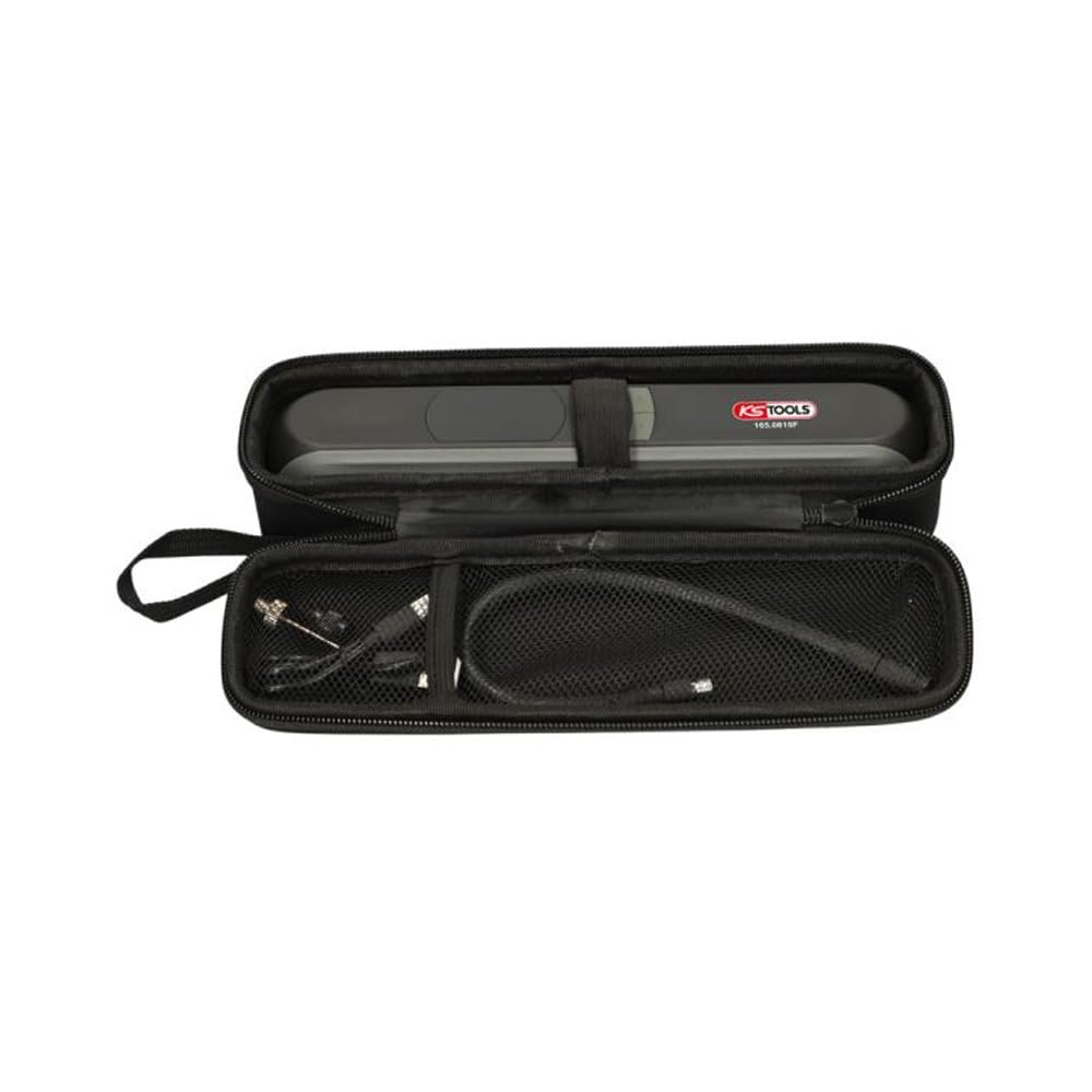 KS Tools - 165.0815F - Mini compresseur rechargeable - compresseur à air portatif - gonfleur pneus voiture sans fil - gonfleur ballon - pompe a velo