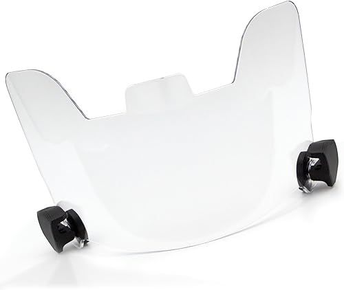 Football VisorYouth Football Visors for HelmetClear Visor Fit Youth&Adult Football Helmet with Clips (Clear)