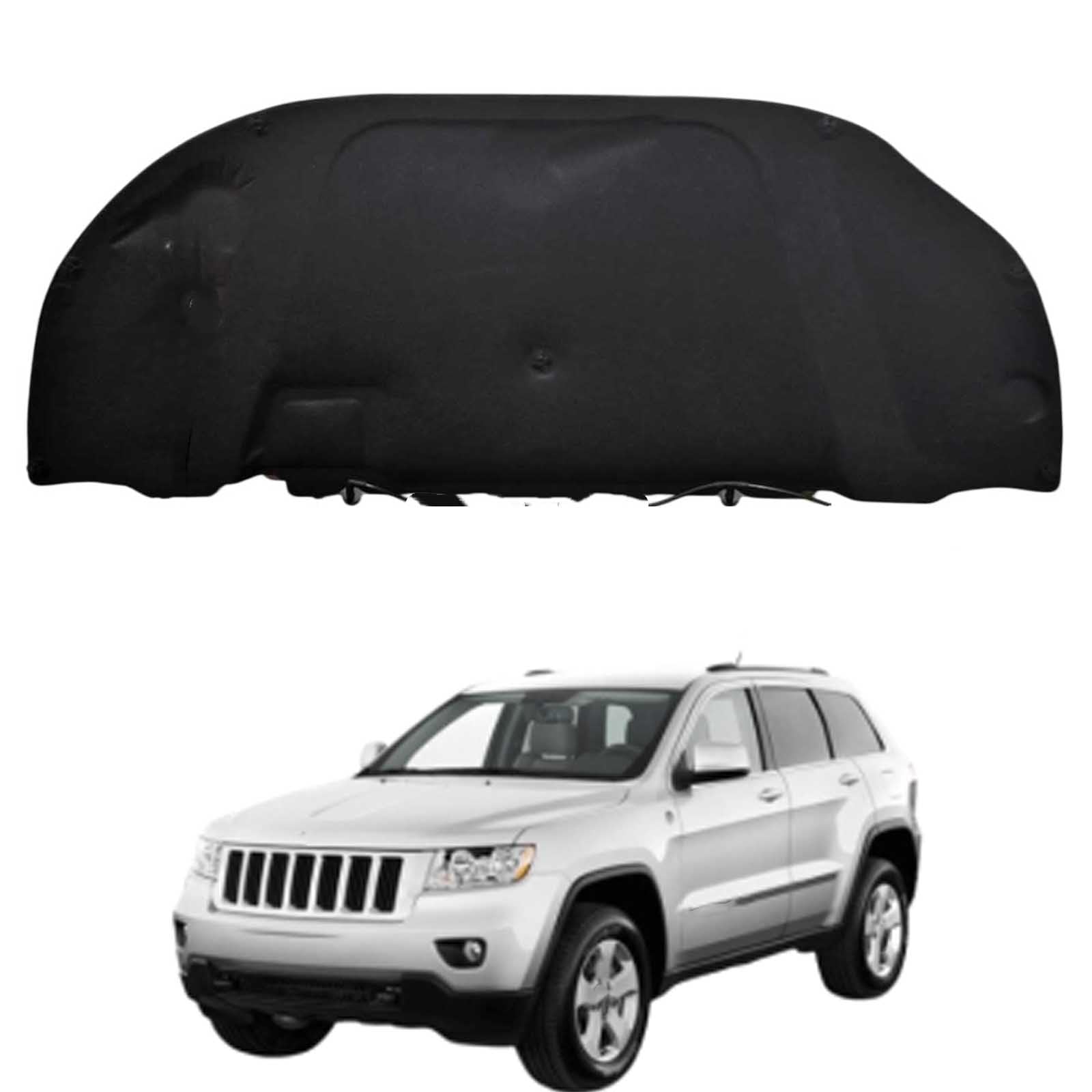 Coussin coton insonorisant capot Grand Cherokee pour voyager dans le calme