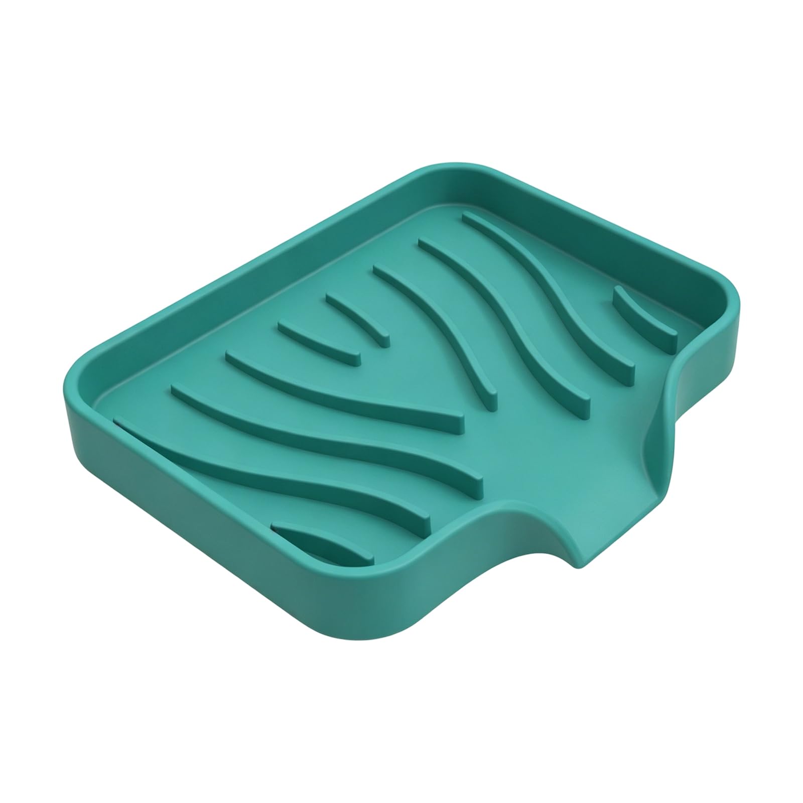 Silicone Soap with Fast Drain Feature Prevents Soaps From Melting in Wet Areas for House Space Saving Owner