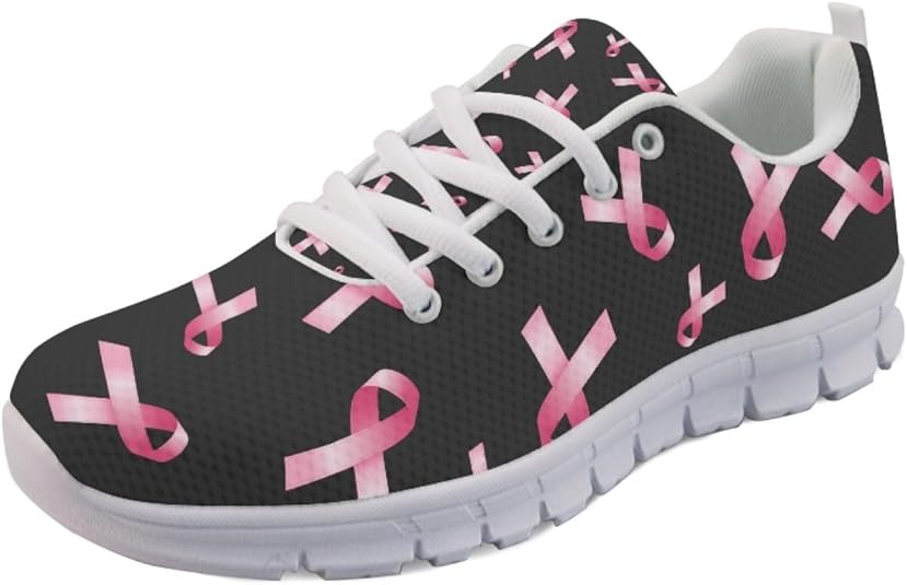 Amazon.com | Breast Cancer Awareness Pink Ribbon Running