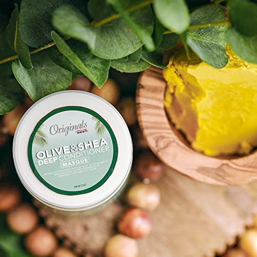 Originals By Africa'S Best 1-248-15-1200 Olive Oil Deep Conditioner Treatment, For Weak Damaged Hair thumb #4