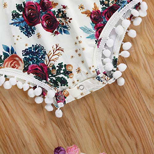 Carolilly Pagliaccetto Neonata Stampa Floreale