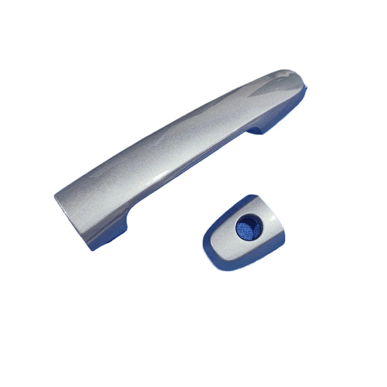 Kedfbts One Color Car Outer Handle Compatible With Toyota For Camry 2006 2005 2004-2002 For Highlander For Matrix For Kuang Starry Grey With Hole Exterior Door Handle