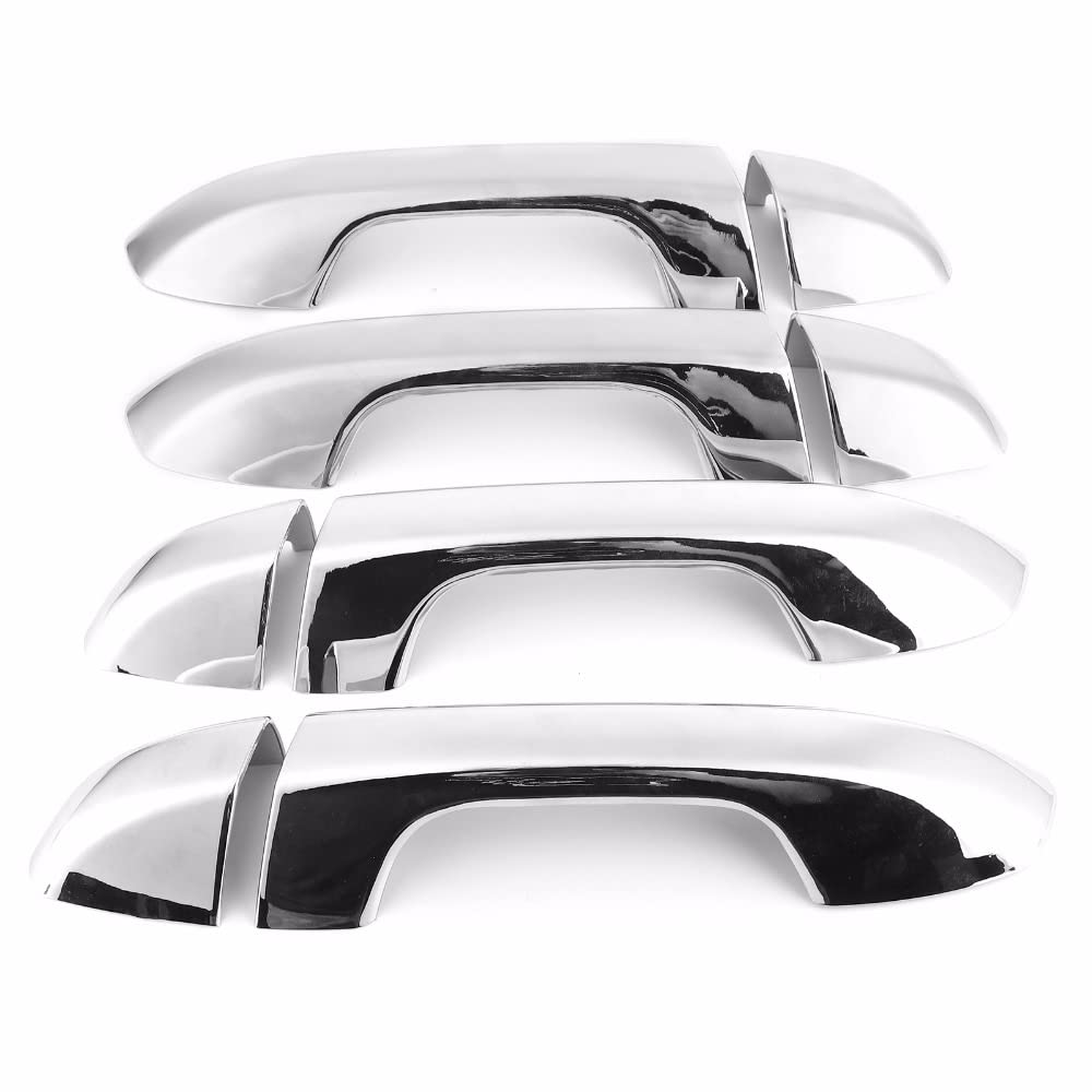 FAHBSTR Exterior Door Handle Cover for Kia Sportage KX5 QL 2015-2018 4pcs Car Chrome Door Handle Cover Trim
