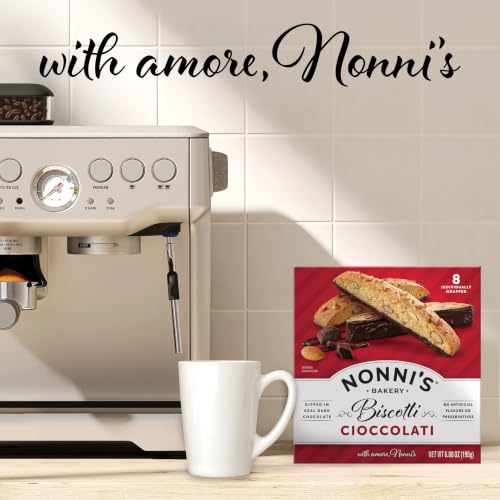 Nonni's Cioccolati Biscotti Chocolate Cookies, Individually Wrapped, 8ct - image 6