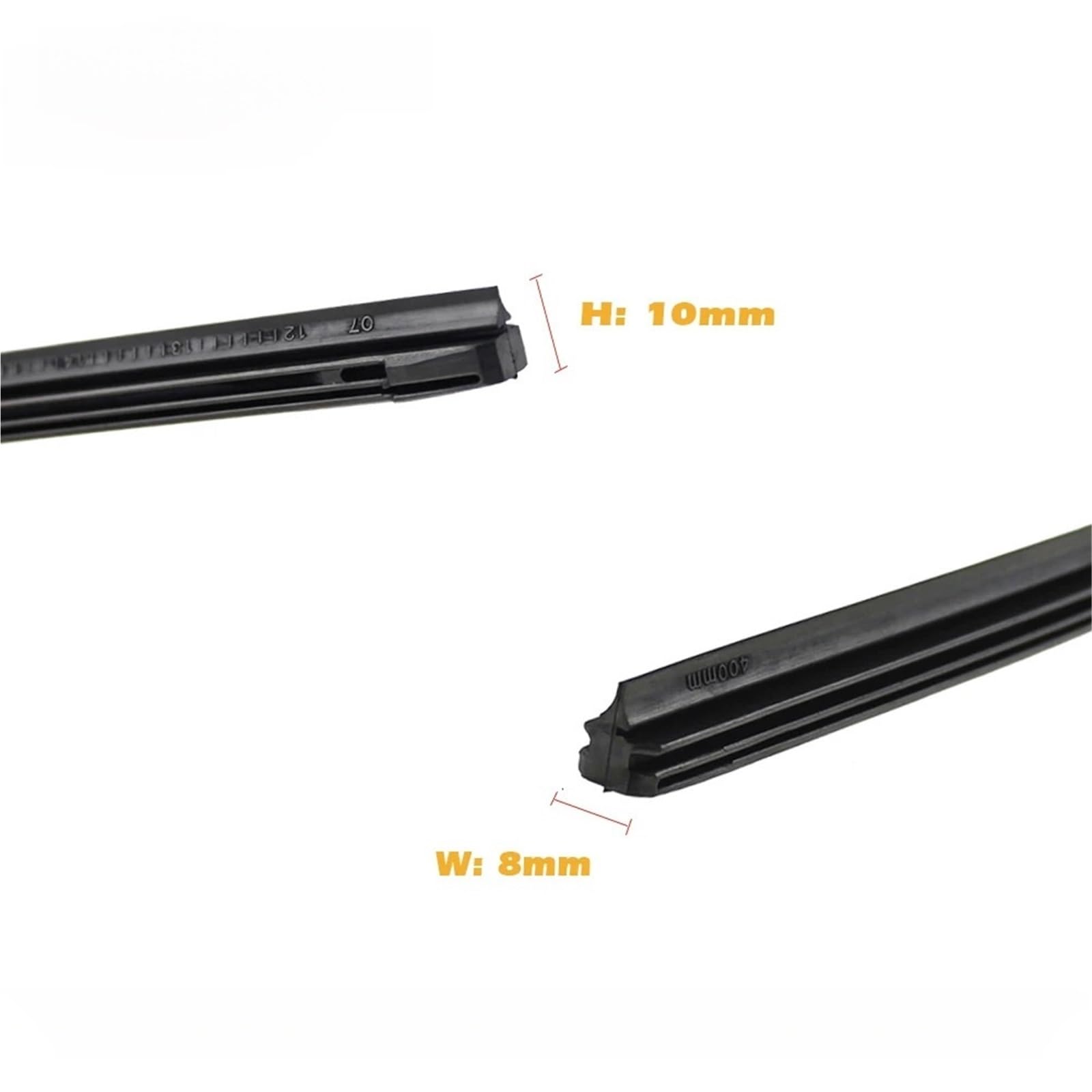 Wycieraczki samochodowe Pióro wycieraczki samochodowej Kauczuk naturalny(28 inch 700mm 2PCS)