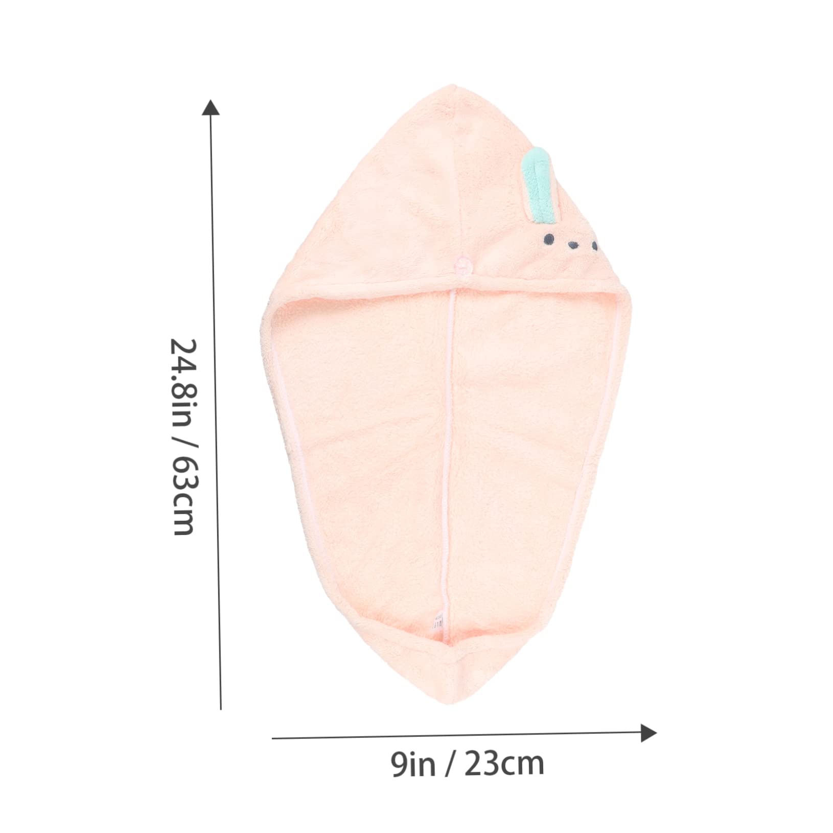 WEKADRIN Super Absorbent Bath Hair Wrap Headband Soft Hair Dry Towel Cap for Fast Drying