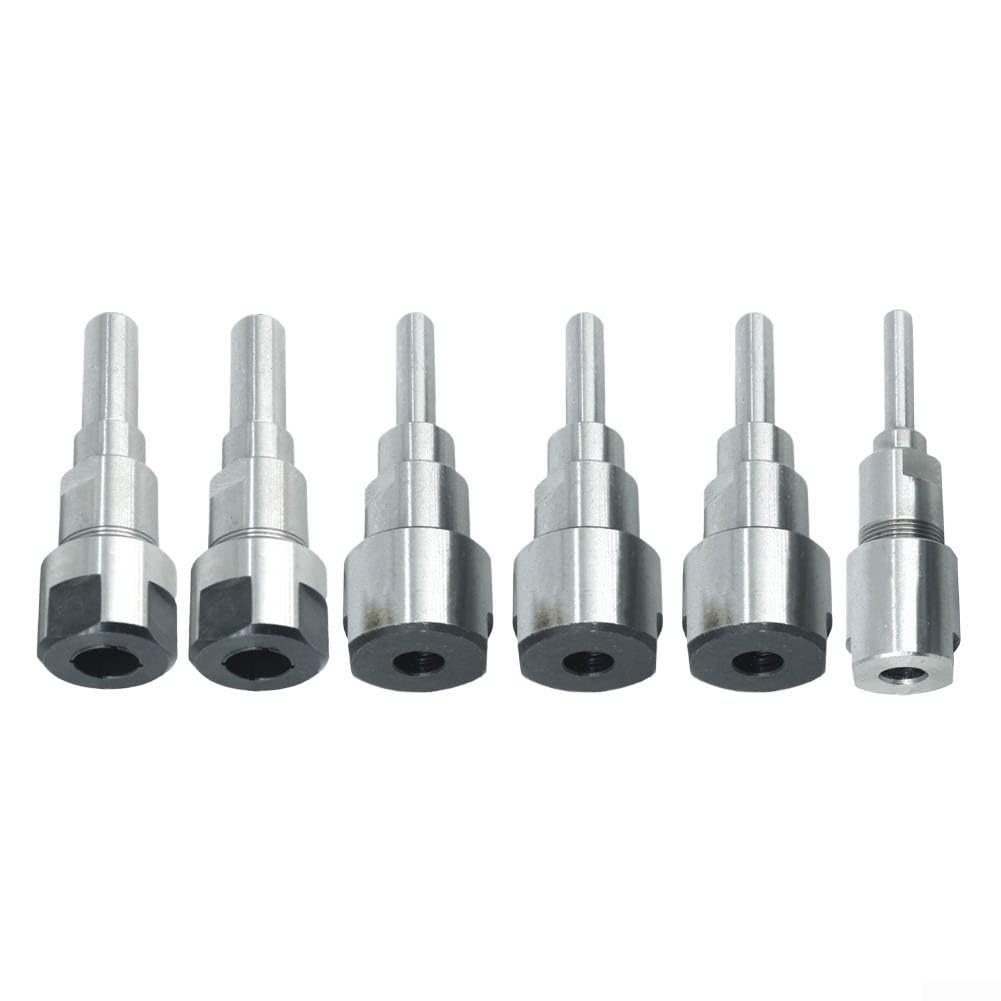 Asta di prolunga per fresa per fresatura e incisione (12,7 mm) compatibile con codoli di dimensioni comuni per l'uso nella lavorazione del legno, rifilatura, fresatura e incisione