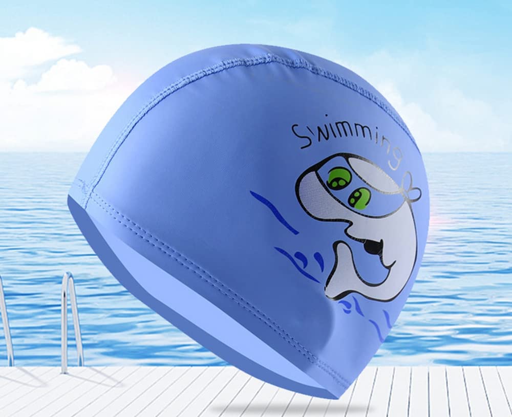 Flyorigin Swimming Cap Kids, Boys And Girls Swimming Caps,Toddler, Children, Kids Waterproof Bathing Swim Cap Aged 3-10 - Image 2