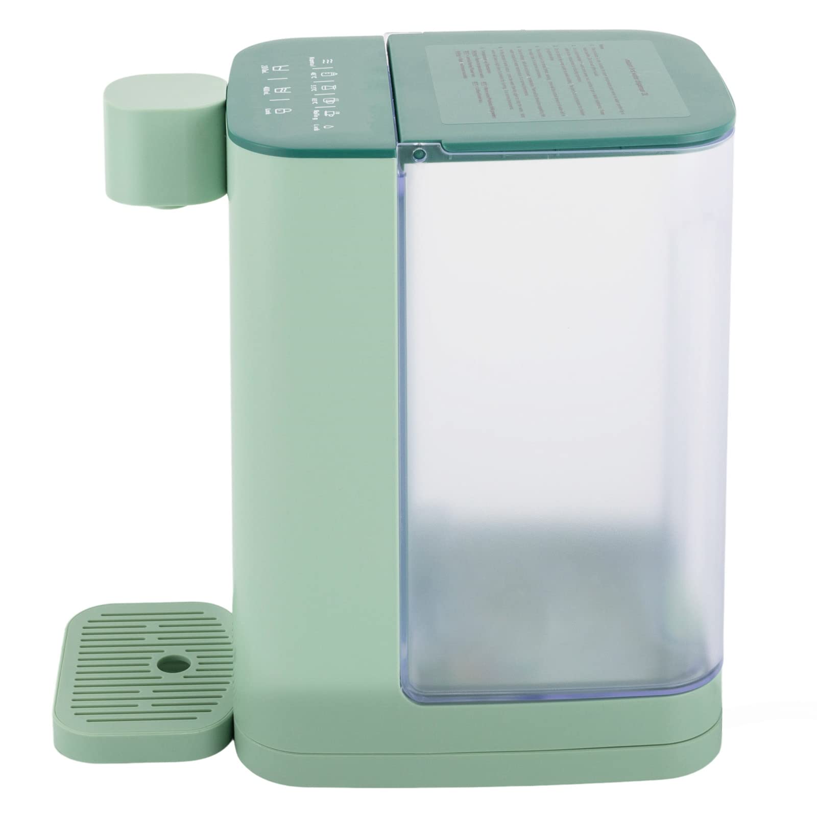 Generic Instant Hot Water Dispenser, 102Oz Instant Electric Kettle with 5 Temperatures, Portable Quick-Heating Water Dispenser with Night Light and Safety Lock for Homes, Offices, Schools (Green)