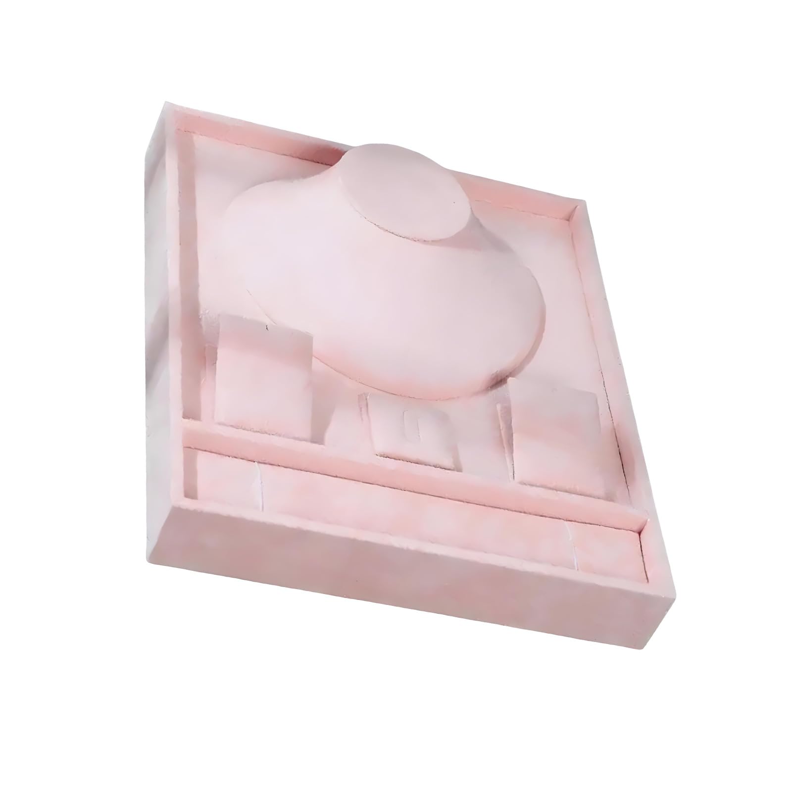 Plateau de présentation bijoux anti-rayures pour boutique et maison