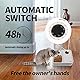 All for Paws Automatic Cat Feeder 2 Meal Dog Feeder, Dry and Wet Food Dispenser with 48-Hour Timer, Ice Pack Included