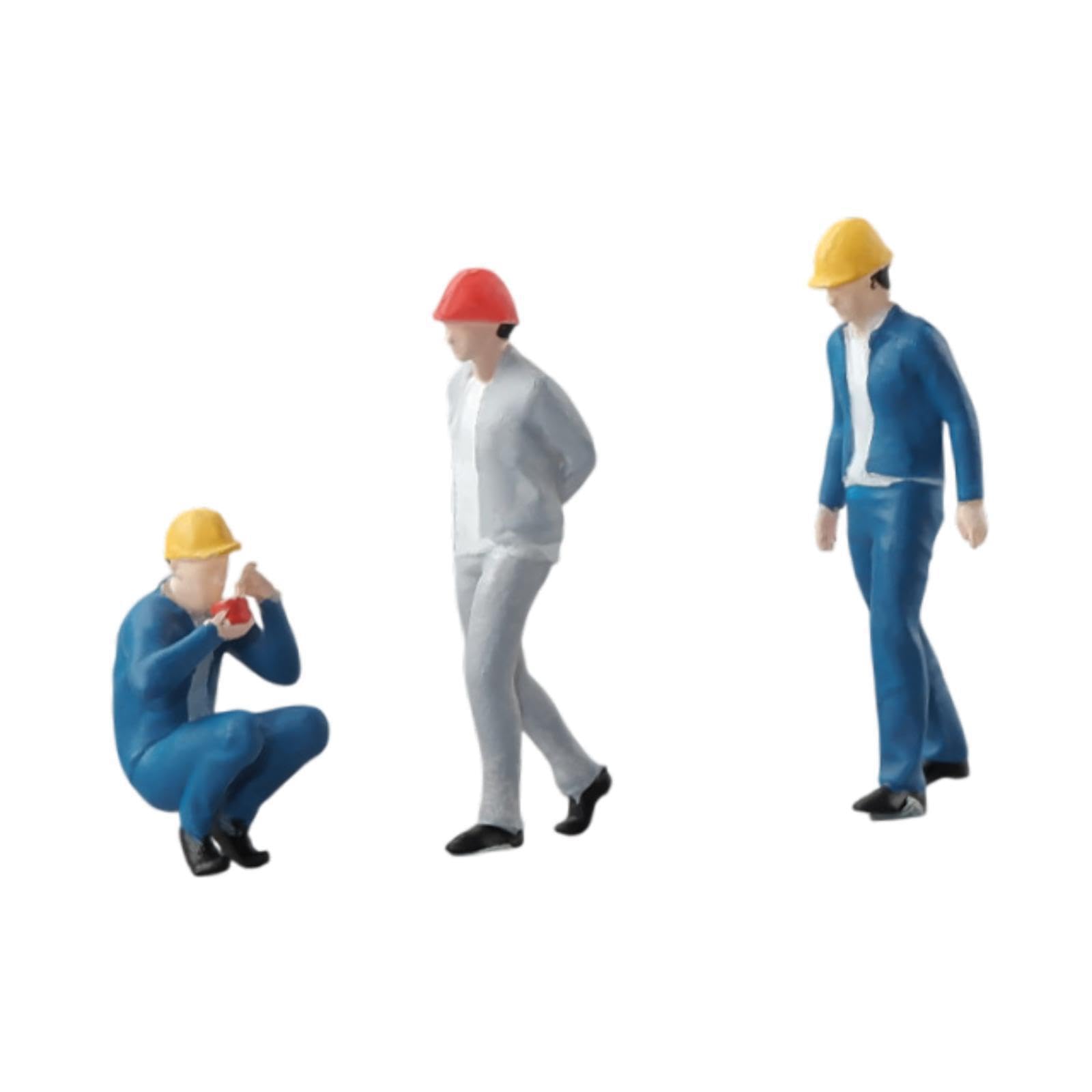 QUXVUIS Tiny People Model Sand Table Layout Decoration Adds Realistic to 164 Scale Settings with Craftsmanship Figurines Collectible Miniature Diorama Figures