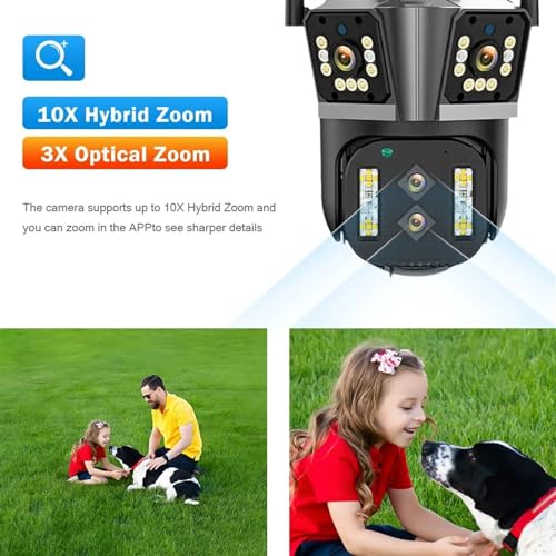 Cámara IP HD inteligente para proteger tu hogar y vigilar el jardín exterior 4