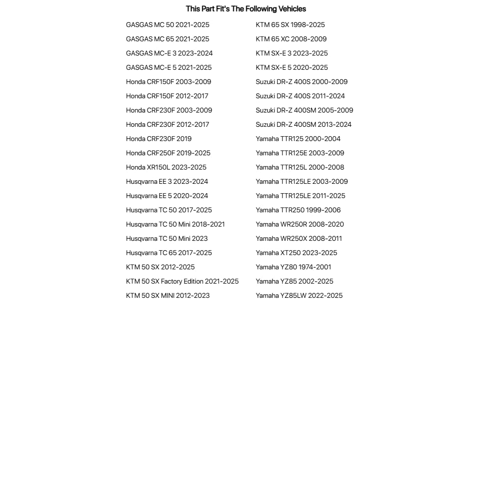 Tusk Spoke Torque Wrench Replacement Head 5.6 mm For Honda XR150L 2023