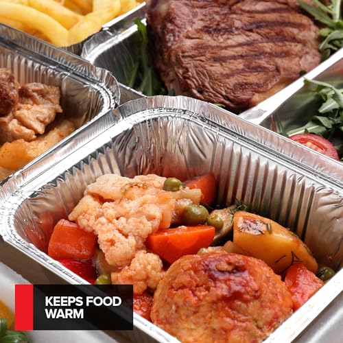 image for Stock Your Home (Set of 40) Aluminum Pans Disposable, (20) 9x13, (10) 