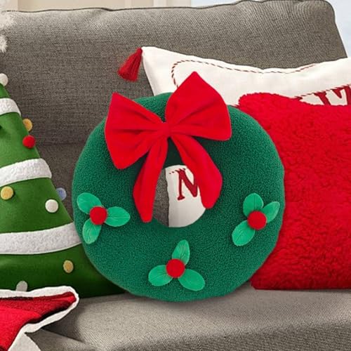 Coussin décoratif de Noël avec motif igloo pour salon cocooning - 5