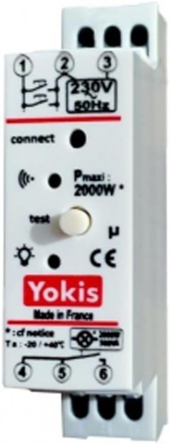 Timed Impulse Relay Yokis Radio Modular 2000W