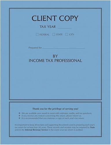 Client Copy - Carpeta de grapas laterales, color blanco, 50Pk