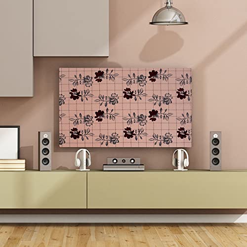 Image of Glassiano Marigold Dustproof Printed 40 inch LED TV Cover Screen Protector Compatible for All Models, Print 25