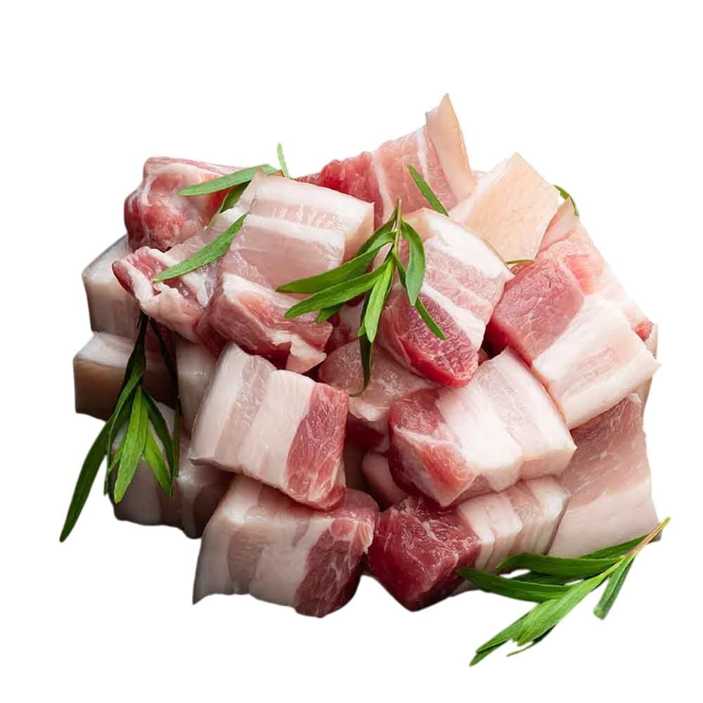 Pork Curry Cut Boneless With Skin