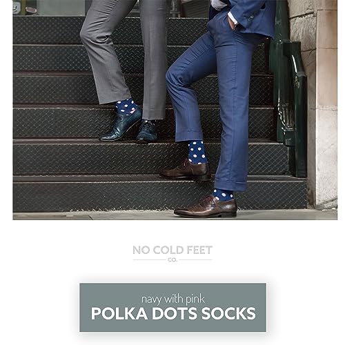Fun Blue Colorful Novelty Socks for Men for Dress Casual Formal Groomsmen Wedding, 2 Pack3