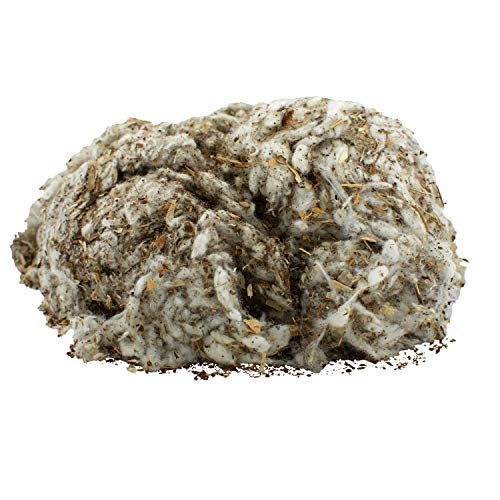 2 Pounds of Premium Smoker Fuel for Beekeeping | All Cotton Fibers | Maintains a Long and Continuous Burn | Produces Light Cool Smoke | Easy to Light with Match or Lighter