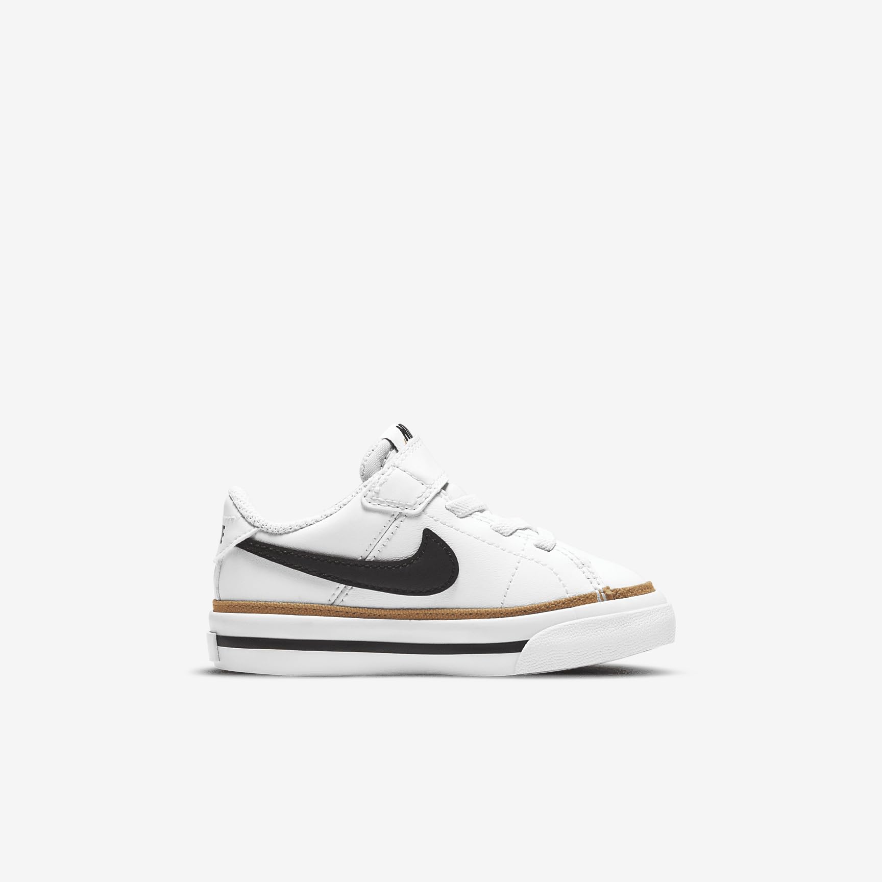 NIKE Court Legacy, Zapatos para Correr Bebé-Niños, Black/White/Gum Light Brown, 17 EU