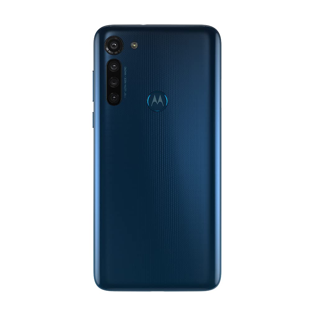 Motorola Moto G8 Power 64GB Mobile Phone, Blue, Capri Blue