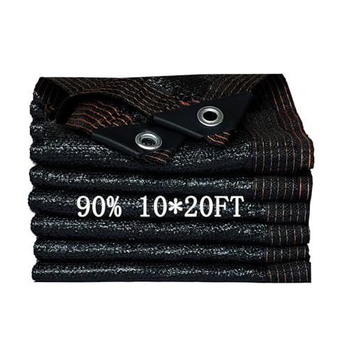 90% Shade Cloth for Garden 10x20FT Shade Cloth with Grommets,Shade Tarp for Plants,Shade Tarps for Outdoors,Patio Covers for Shade and Rain,Suitable for Shading Plants,Garage