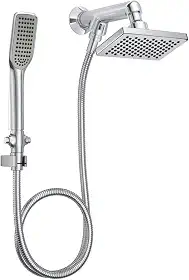 Chuveiro com desviador e ducha manual Flex, Deca, Cromado, 1965.C