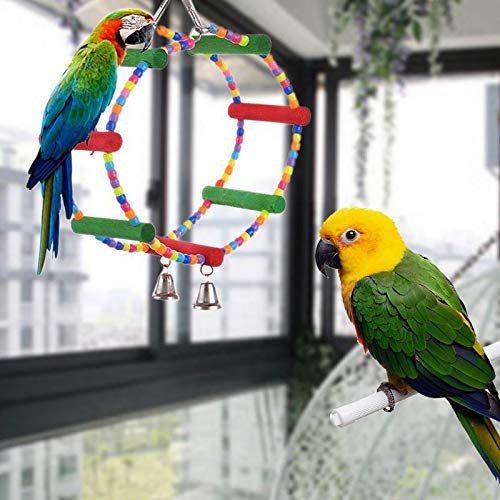 See full amazon price history chart for Western Era Playful Natural Gym Wood Bead Wheel Swing Toy for Birds Western Era Playful Natural Gym Wood Bead Wheel Swing Toy for Birds (B087X73VWY) Amazon Price History, Amazon Price Tracker