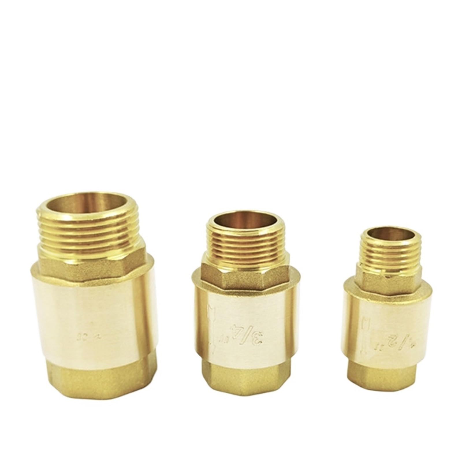 G Thread Brass Check Valve DN15-DN25(1in 260g Inner)