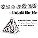 AUSTOR 7-Die Metal DND Dice Set Dungeons and Dragons Polyhedral Roll Playing Dice with Box D20 D12 D10 D% D8 D6 D4 for Pathfinder MTG RPG Board Games