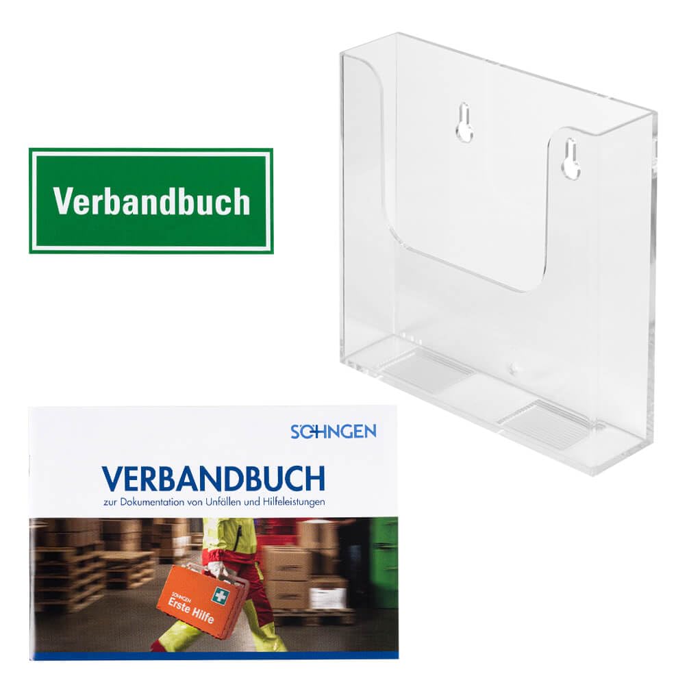Erste-Hilfe-Station Premium, viel Zubehör nach ASR A4.3/DIN 13157, 94 x 47,5 cm, Art.-Nr. 611100