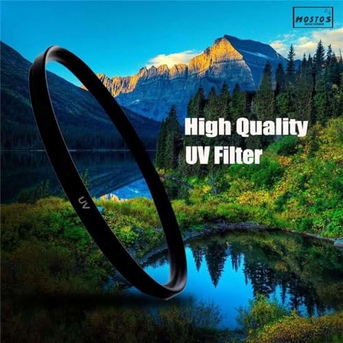 Image of MOSTOS - 46mm Camera UV Filter for Nikon Z50 Z30 and for NIKKOR Z DX 16-50mm f /3.5-6.3 VR Lens