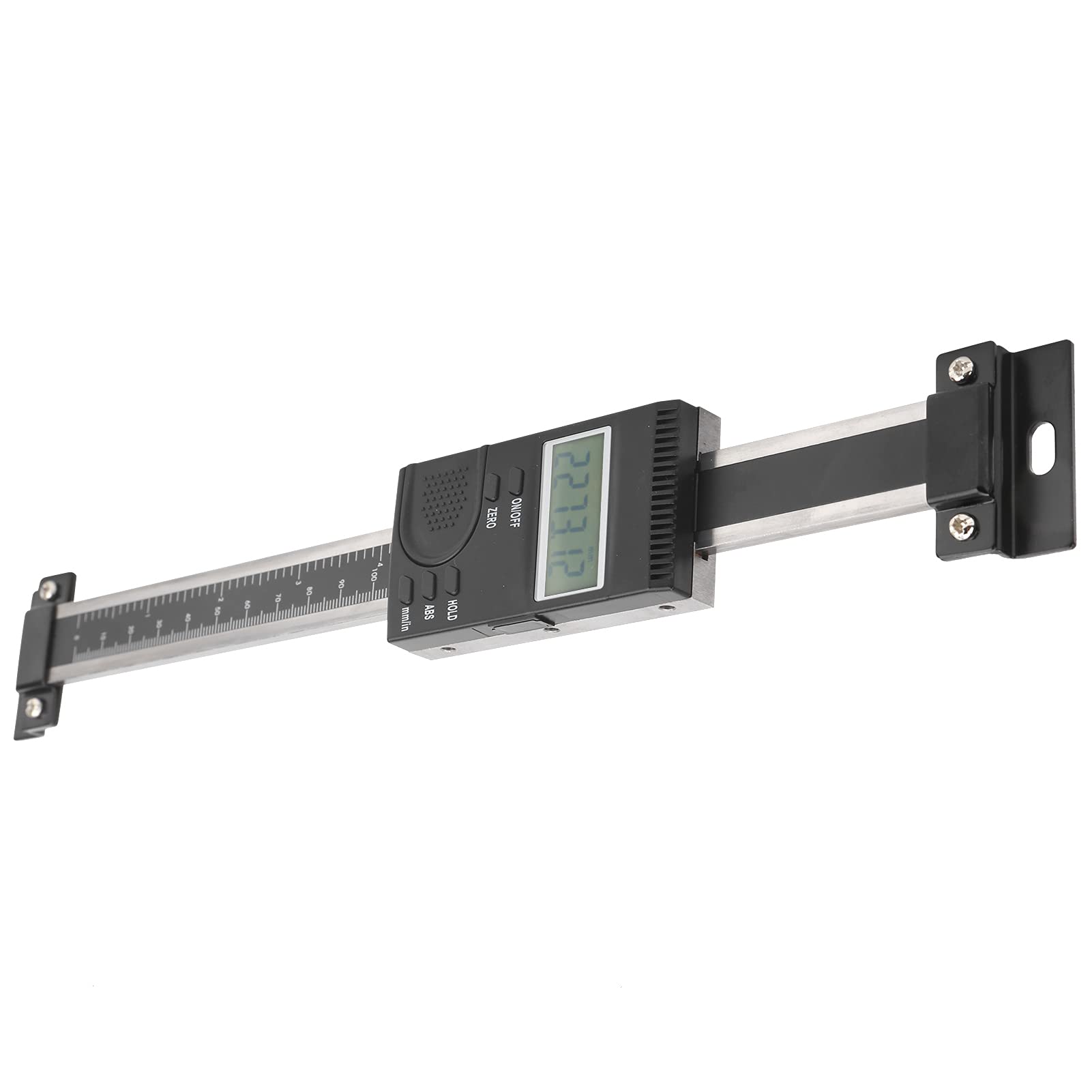 Fafeicy Pied à Coulisse Numérique Vertical de 0-150 Mm, Outil de Mesure de Règle Linéaire à Lecture LCD, Peut être Connecté à la Ligne de Données pour Terminer la Mesure à Distance