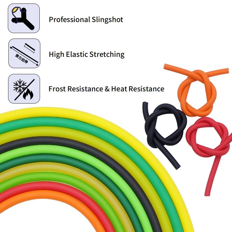 Tubo de goma de látex, mangueras de goma de látex natural de 1,6 a 17 mm, 2 metros, 5 metros para agua de aire (2 mm x 4 mm, 5 metros)